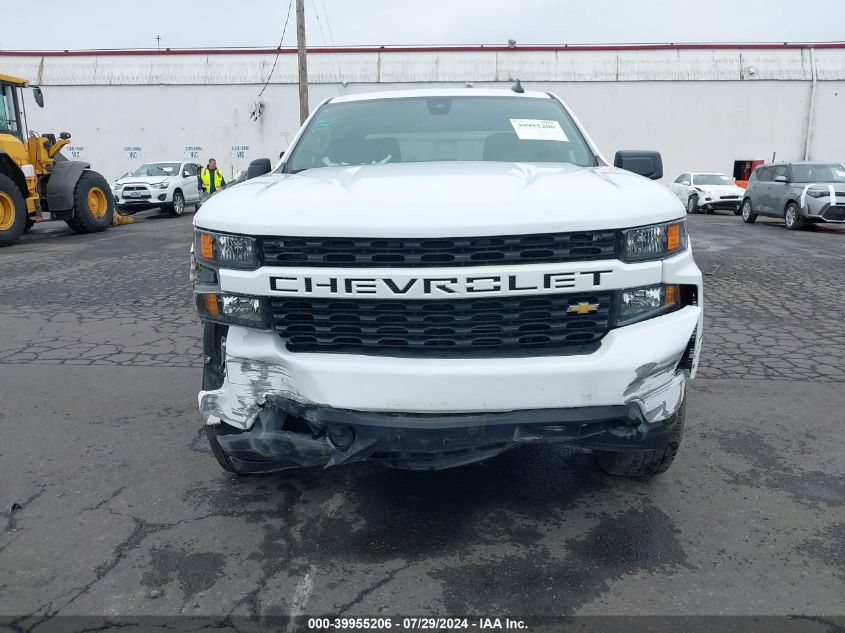 2022 Chevrolet Silverado 1500 Ltd 4Wd Short Bed Custom VIN: 1GCPYBEK1NZ238276 Lot: 39955206