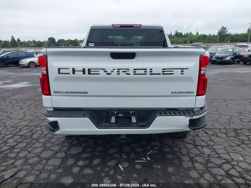 2022 Chevrolet Silverado 1500 Ltd 4Wd Short Bed Custom VIN: 1GCPYBEK1NZ238276 Lot: 39955206