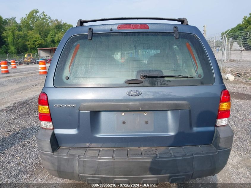 2005 Ford Escape Xls VIN: 1FMYU92Z35KB62008 Lot: 39955216