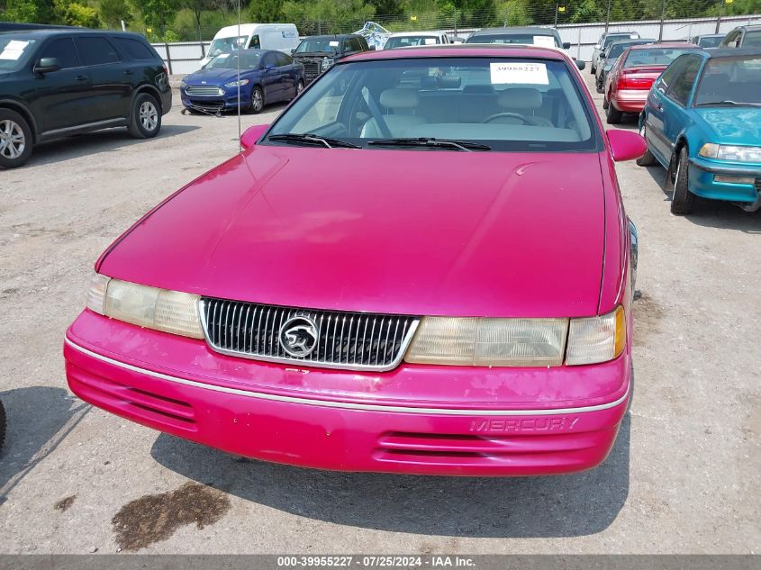 1993 Mercury Cougar Xr7 VIN: 1MEPM6244PH650031 Lot: 39955227