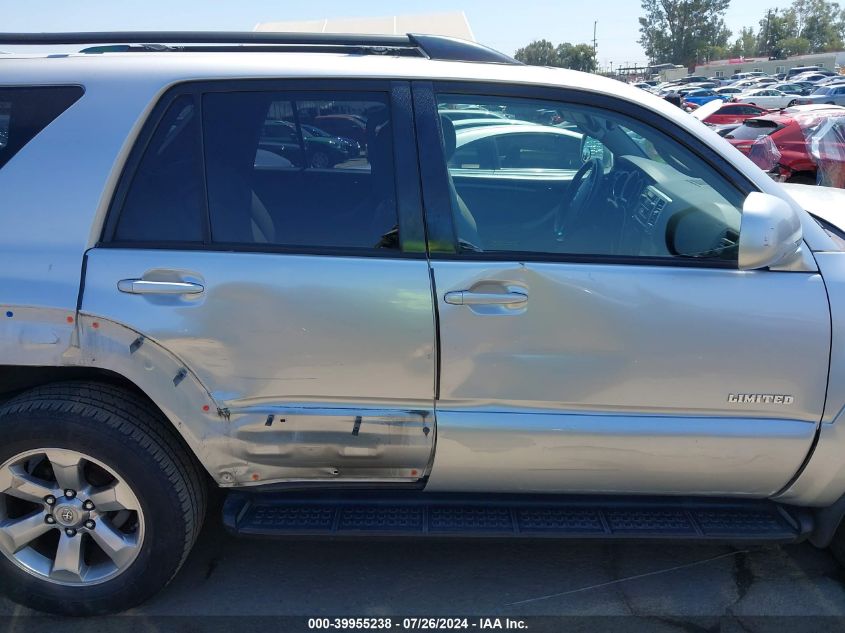 2006 Toyota 4Runner Limited V6 VIN: JTEZU17R168043774 Lot: 39955238