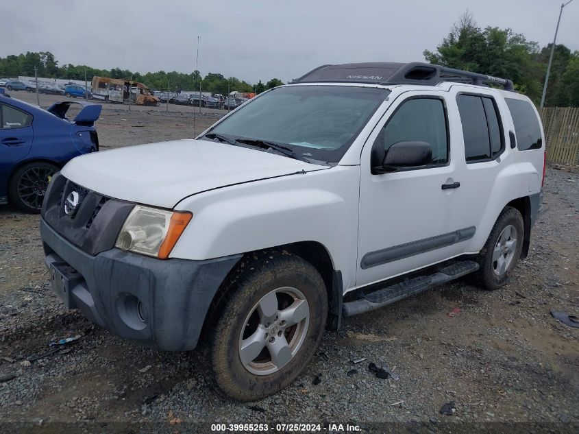 2005 Nissan Xterra Se VIN: 5N1AN08UX5C628405 Lot: 39955253