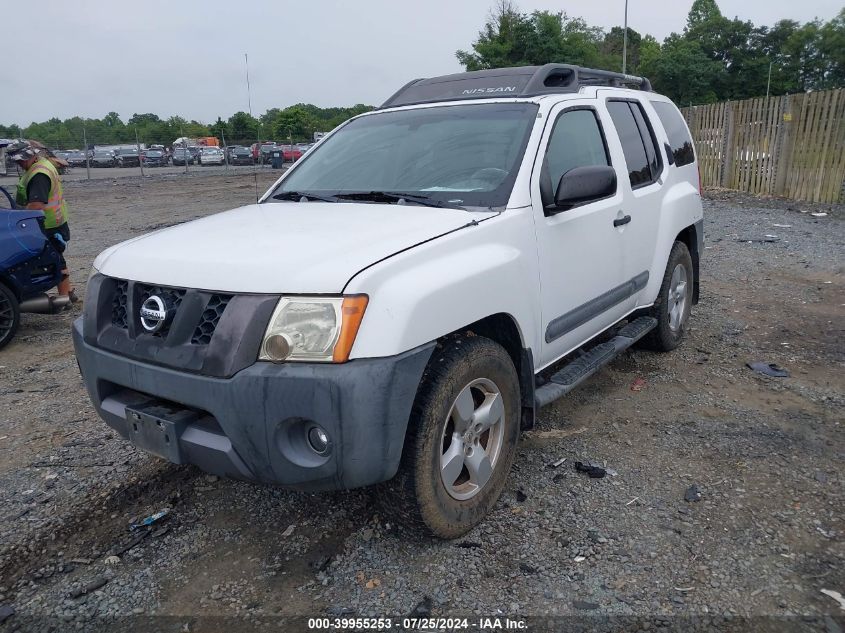2005 Nissan Xterra Se VIN: 5N1AN08UX5C628405 Lot: 39955253