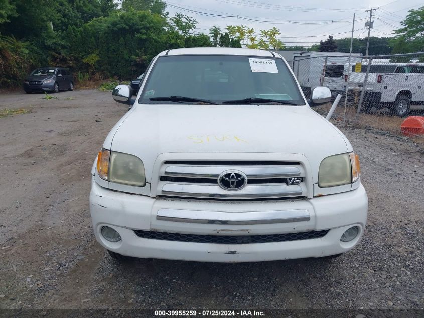 2004 Toyota Tundra Sr5 V8 VIN: 5TBBT44144S453818 Lot: 39955259