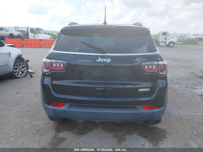 2018 Jeep Compass Latitude Fwd VIN: 3C4NJCBB8JT137548 Lot: 39955264