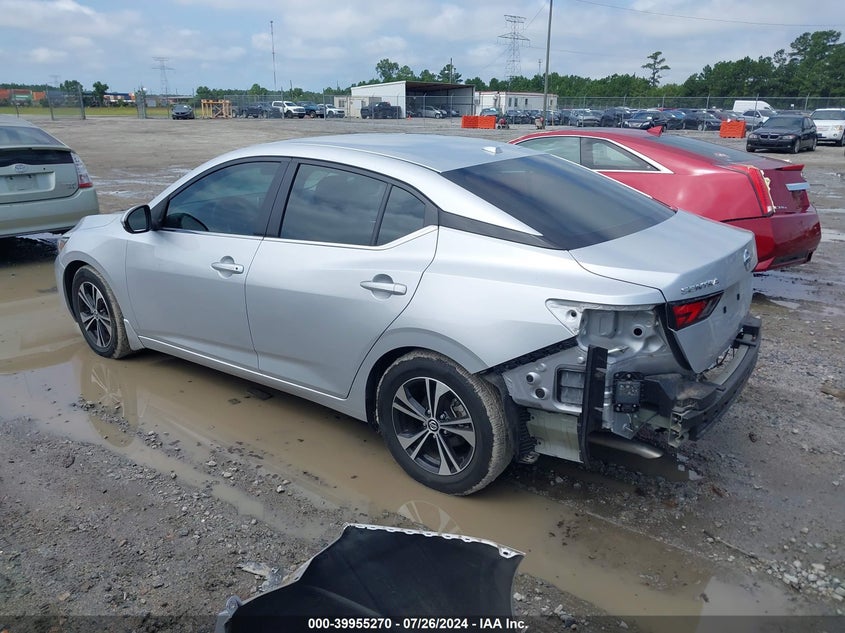 VIN 3N1AB8CV5MY268027 2021 NISSAN SENTRA SV XTRONIC CVT