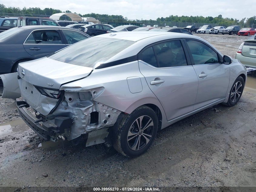 VIN 3N1AB8CV5MY268027 2021 NISSAN SENTRA SV XTRONIC CVT