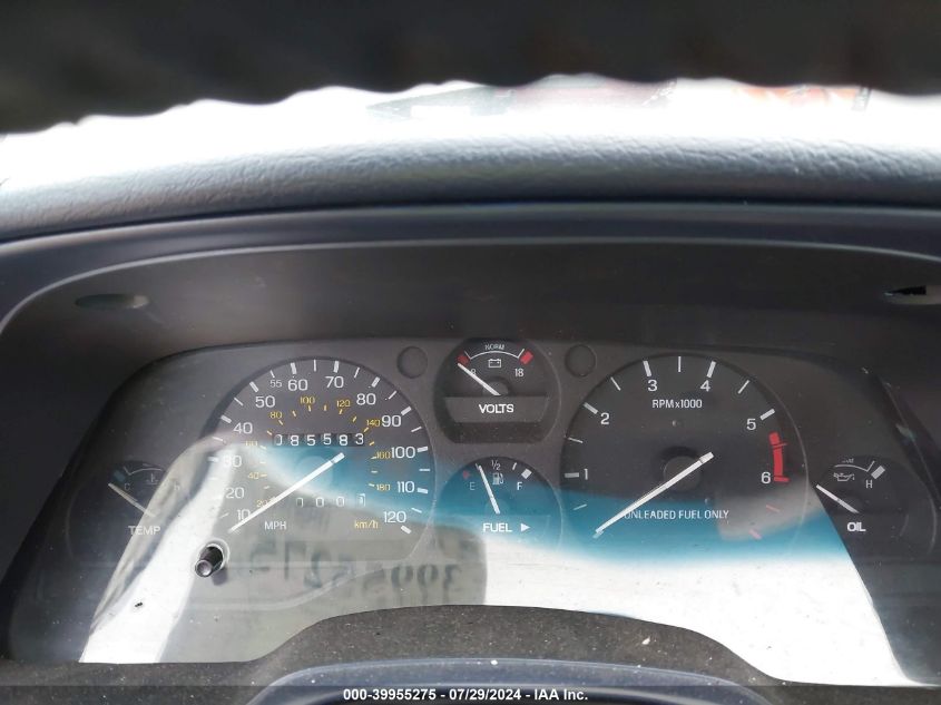 1996 Ford Thunderbird Lx VIN: 1FALP62W1TH100391 Lot: 39955275