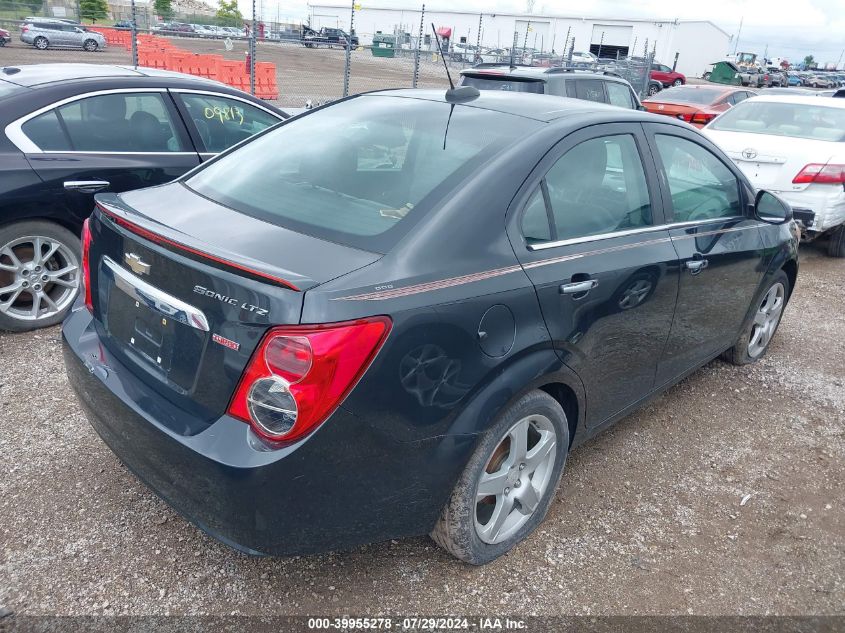 2015 Chevrolet Sonic Ltz VIN: 1G1JE5SB4F4122145 Lot: 39955278