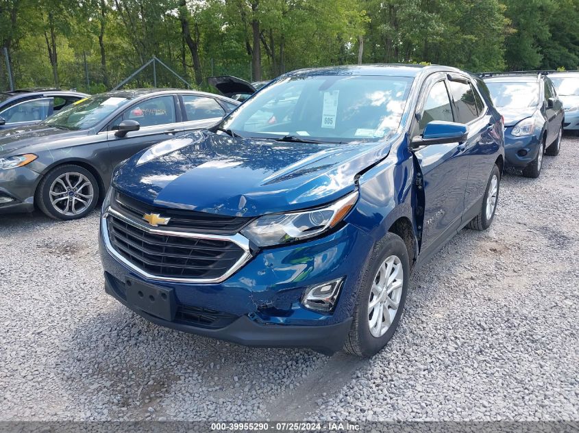 2019 Chevrolet Equinox Lt VIN: 2GNAXUEV1K6192428 Lot: 39955290