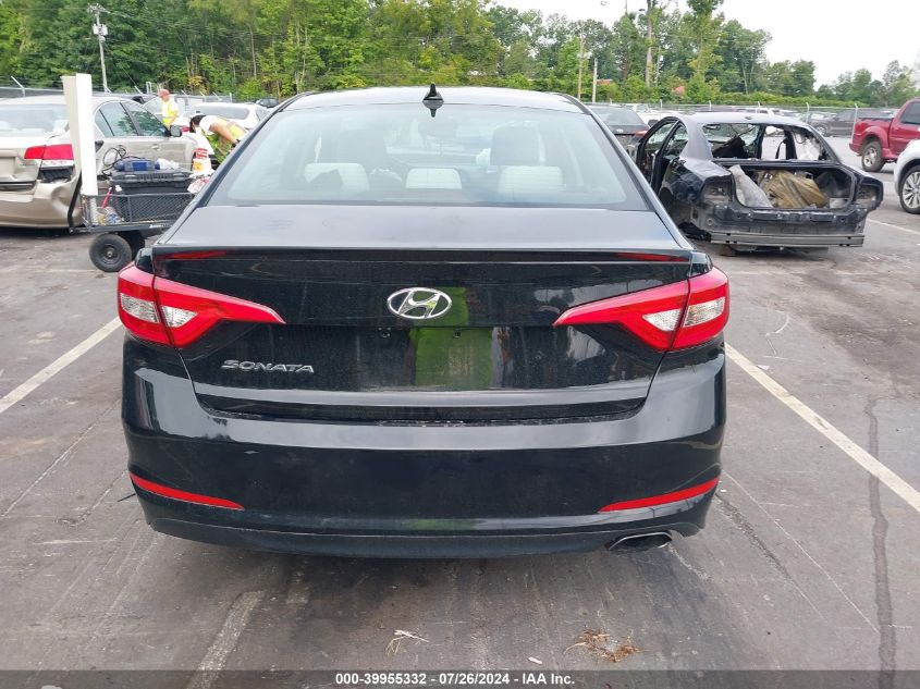 2016 Hyundai Sonata Se VIN: 5NPE24AF6GH261818 Lot: 39955332