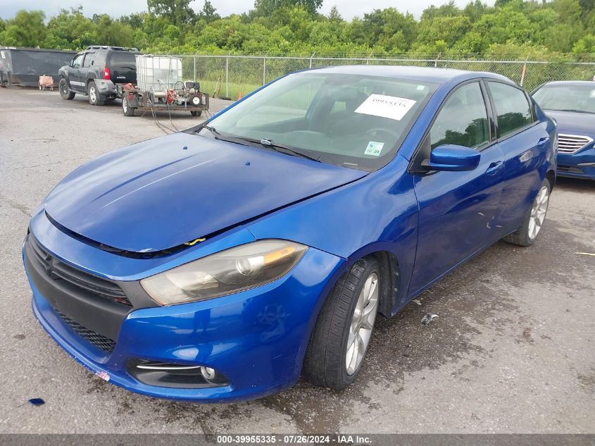 2013 Dodge Dart Sxt VIN: 1C3CDFBA4DD240326 Lot: 39955335