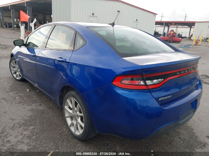 2013 Dodge Dart Sxt VIN: 1C3CDFBA4DD240326 Lot: 39955335