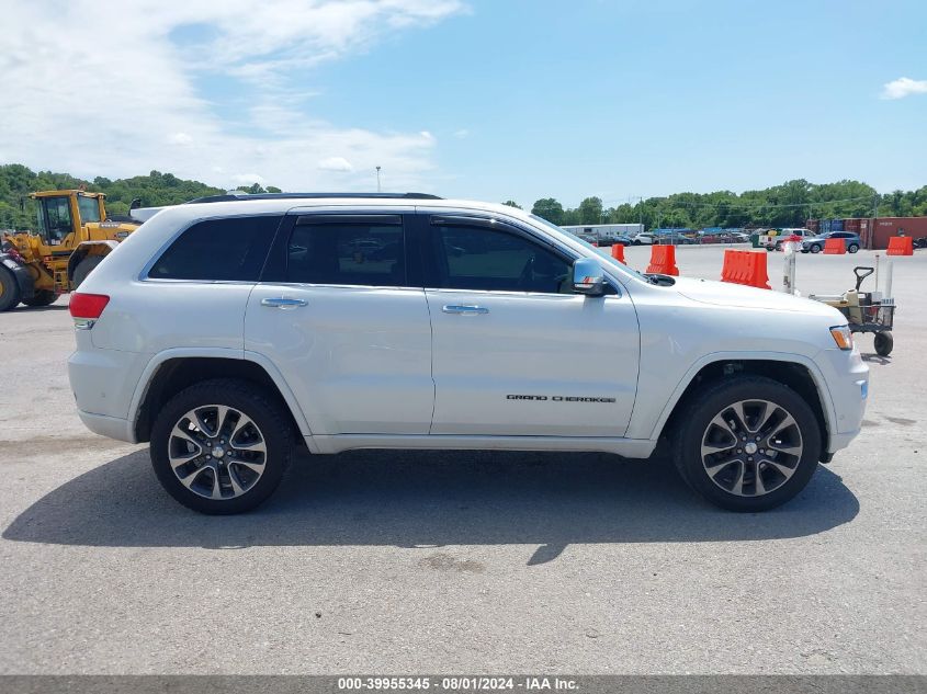 2018 Jeep Grand Cherokee Overland 4X4 VIN: 1C4RJFCG6JC195487 Lot: 39955345