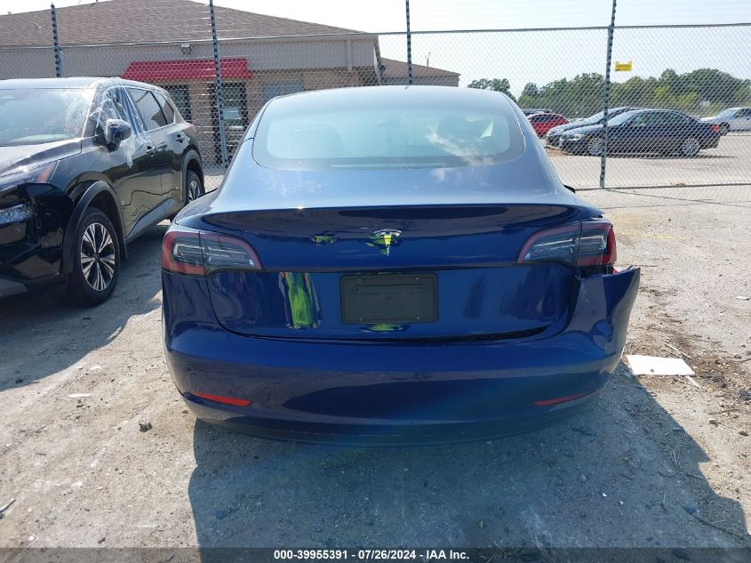 2023 Tesla Model 3 VIN: 5YJ3E1EA7PF512842 Lot: 39955391