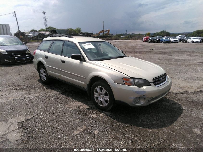 4S4BP61CX57346941 | 2005 SUBARU OUTBACK