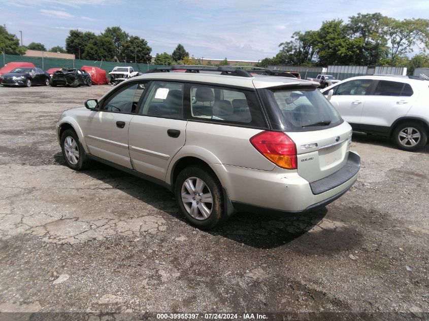 4S4BP61CX57346941 | 2005 SUBARU OUTBACK