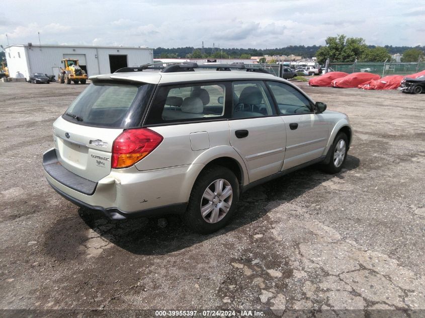 4S4BP61CX57346941 | 2005 SUBARU OUTBACK