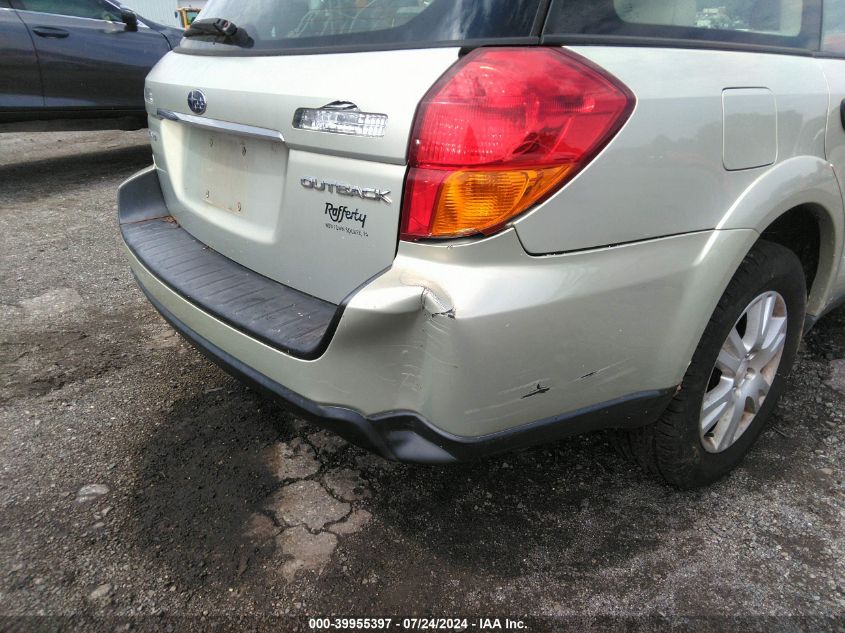 2005 Subaru Outback 2.5I VIN: 4S4BP61CX57346941 Lot: 39955397
