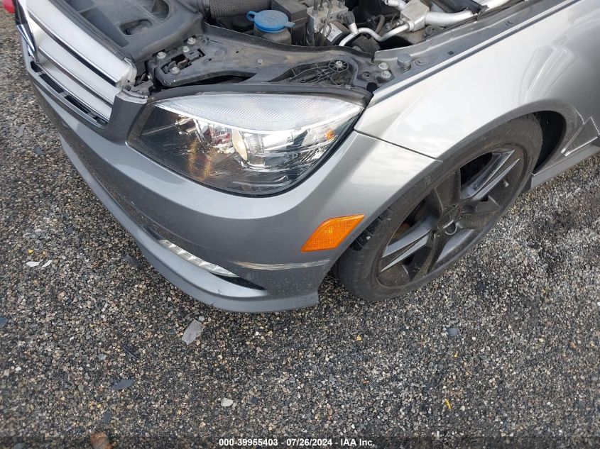 2011 Mercedes-Benz C 300 Luxury 4Matic/Sport 4Matic VIN: WDDGF8BB3BR180590 Lot: 39955403