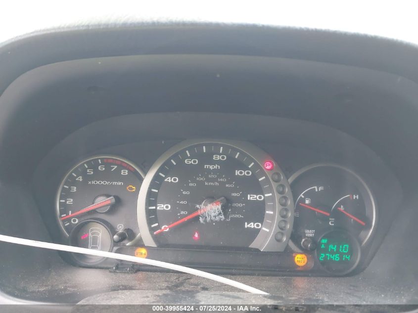 2005 Honda Pilot Ex-L VIN: 2HKYF18635H509896 Lot: 39955424