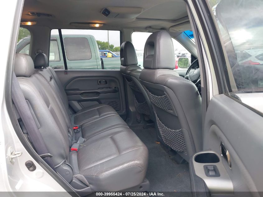 2005 Honda Pilot Ex-L VIN: 2HKYF18635H509896 Lot: 39955424