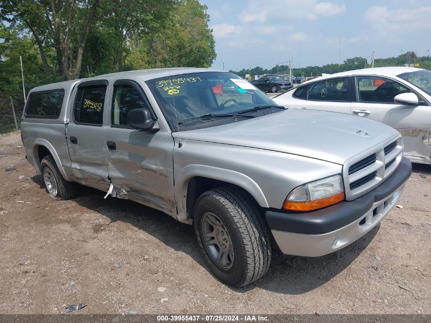 2002 Dodge Dakota Sport VIN: 1B7HL38X72S617786 Lot: 39955437