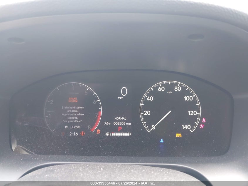 2024 Honda Hr-V Awd Lx VIN: 3CZRZ2H39RM747768 Lot: 39955446