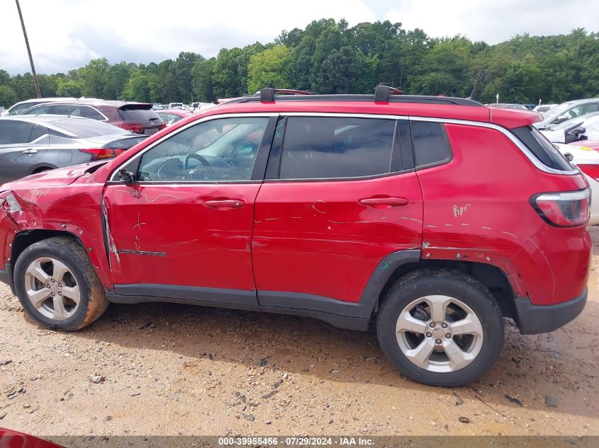 2018 Jeep Compass Latitude 4X4 VIN: 3C4NJDBB3JT333175 Lot: 39955456