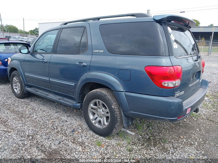 2005 Toyota Sequoia Limited V8 VIN: 5TDBT48A45S250012 Lot: 39955492