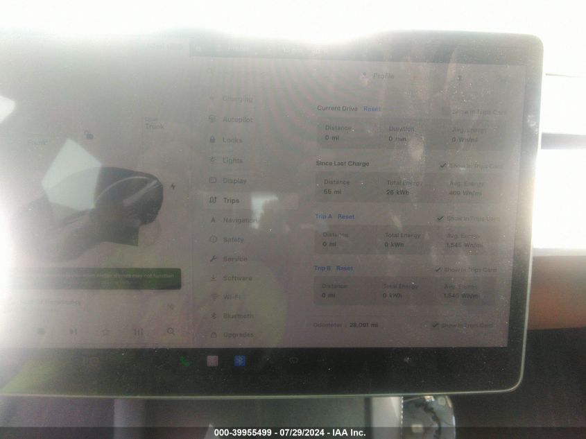 2022 Tesla Model 3 Rear-Wheel Drive VIN: 5YJ3E1EA0NF295471 Lot: 39955499