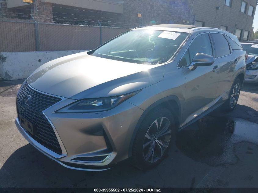 2020 Lexus Rx 450Hl VIN: JTJHGKFA0L2013735 Lot: 39955502