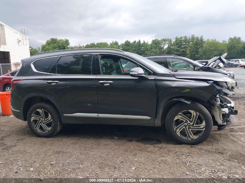 2022 Hyundai Santa Fe Sel VIN: 5NMS6DAJ7NH420402 Lot: 39955527