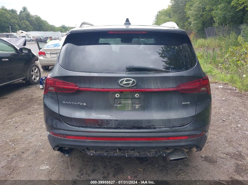 2022 Hyundai Santa Fe Sel VIN: 5NMS6DAJ7NH420402 Lot: 39955527