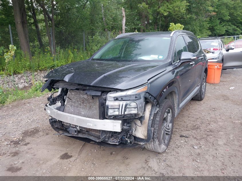 2022 Hyundai Santa Fe Sel VIN: 5NMS6DAJ7NH420402 Lot: 39955527