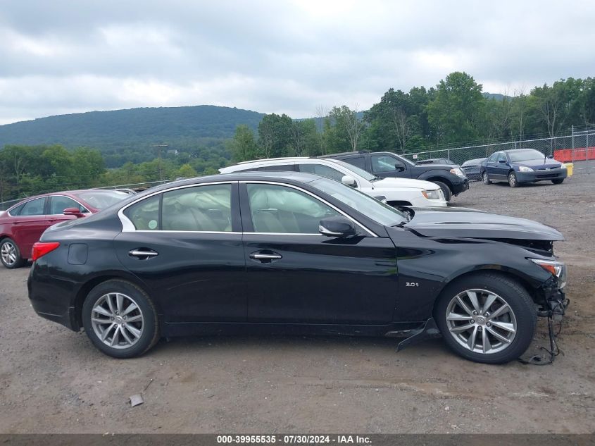 2017 Infiniti Q50 3.0T Premium VIN: JN1EV7AR0HM840980 Lot: 39955535