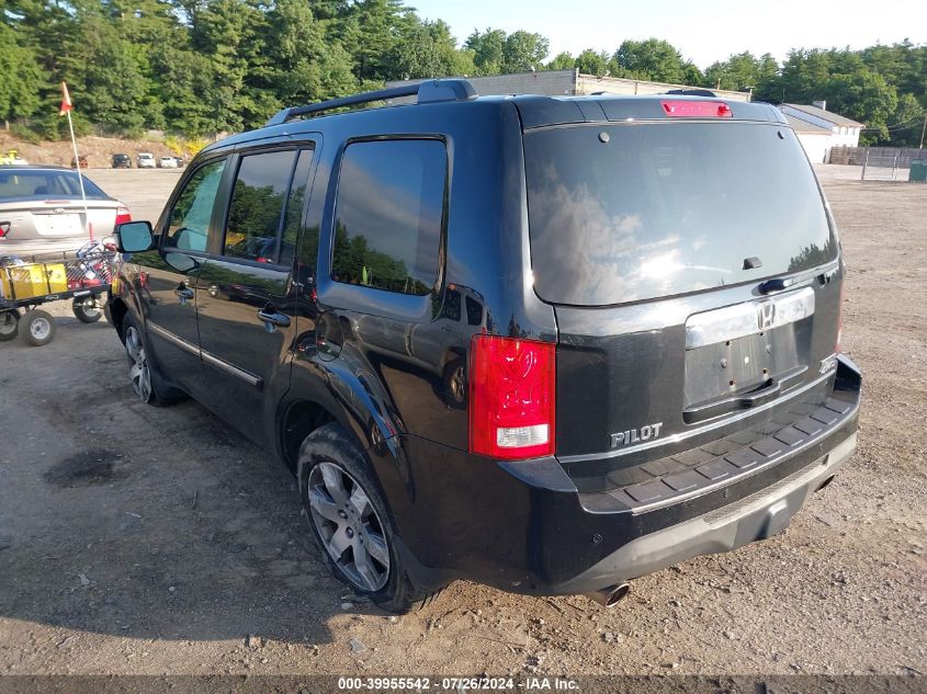 2015 Honda Pilot Touring VIN: 5FNYF4H99FB053995 Lot: 39955542