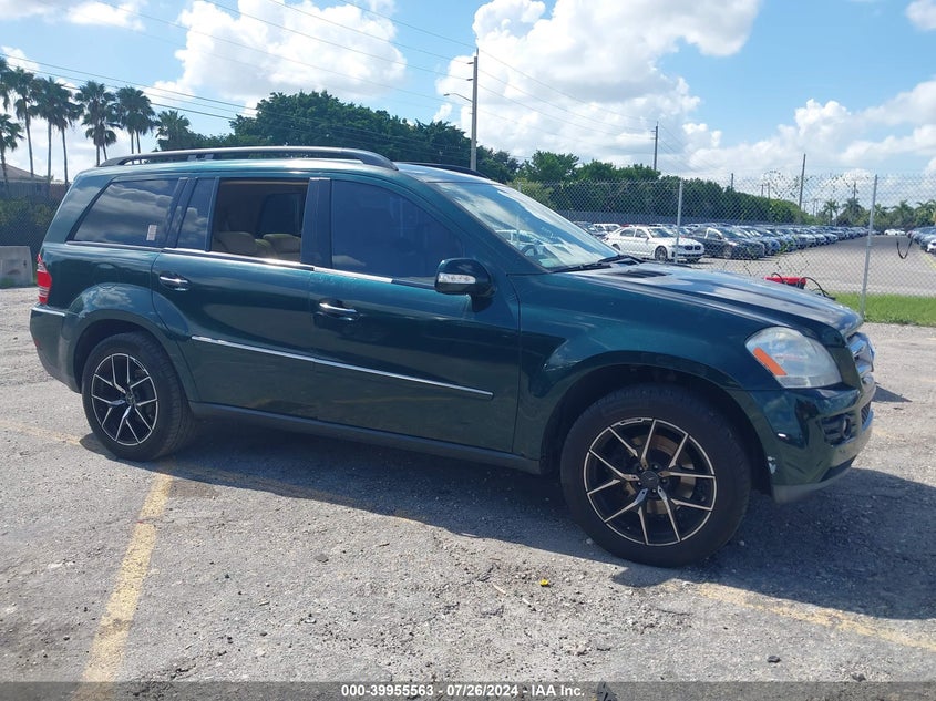 2007 Mercedes-Benz Gl 450 450 4Matic VIN: 4JGBF71E87A132224 Lot: 39955563