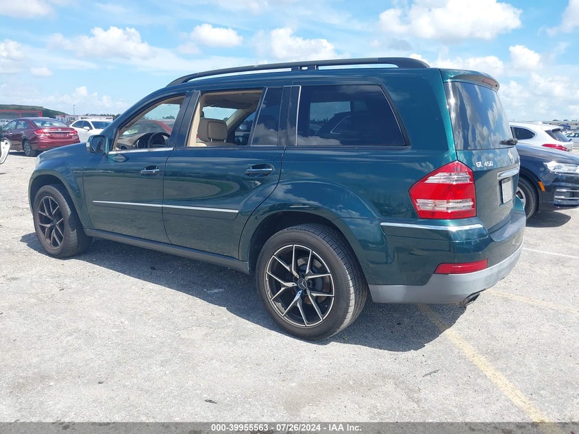 2007 Mercedes-Benz Gl 450 450 4Matic VIN: 4JGBF71E87A132224 Lot: 39955563