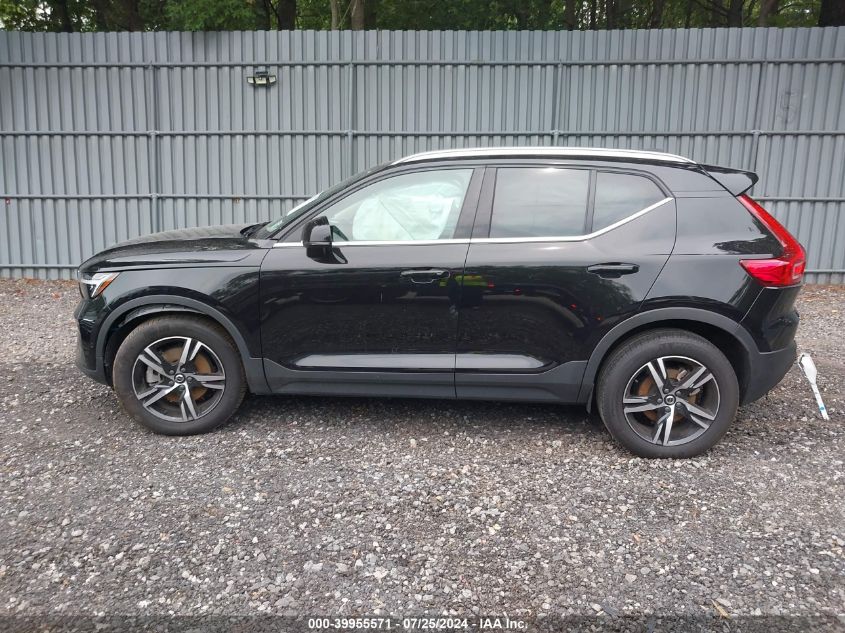 2023 Volvo Xc40 B5 Plus Bright Theme VIN: YV4L12UE2P2041933 Lot: 39955571