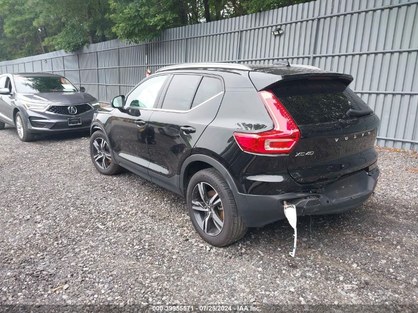 2023 Volvo Xc40 B5 Plus Bright Theme VIN: YV4L12UE2P2041933 Lot: 39955571