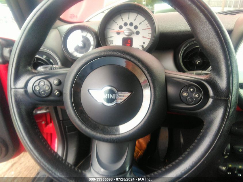 2012 Mini Cooper VIN: WMWZN3C57CT134196 Lot: 39955598