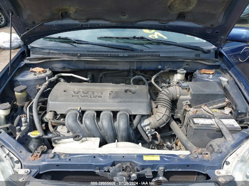 2008 Toyota Corolla Ce/Le/S VIN: 2T1BR32E48C908462 Lot: 39955608