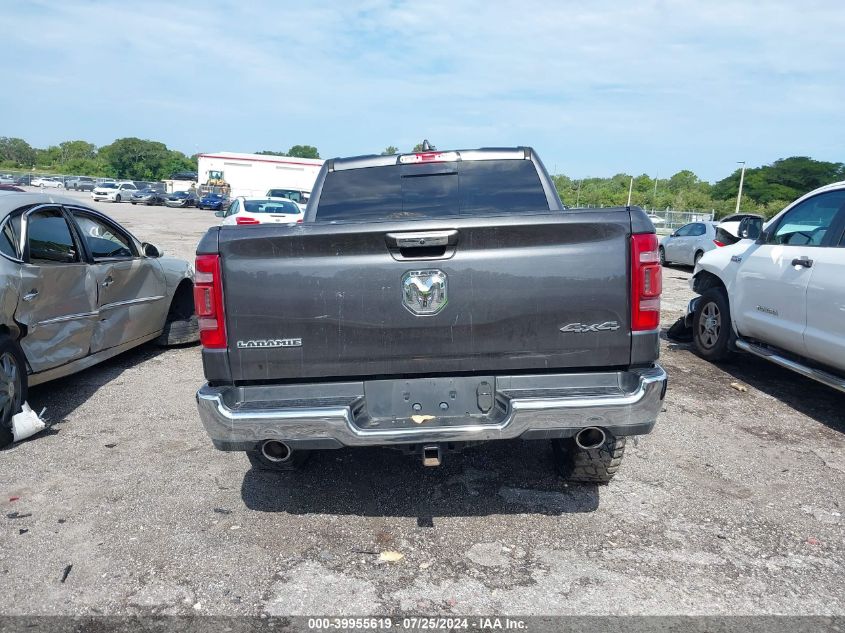 2020 Ram 1500 Laramie 4X4 5'7 Box VIN: 1C6SRFJT6LN339385 Lot: 39955619