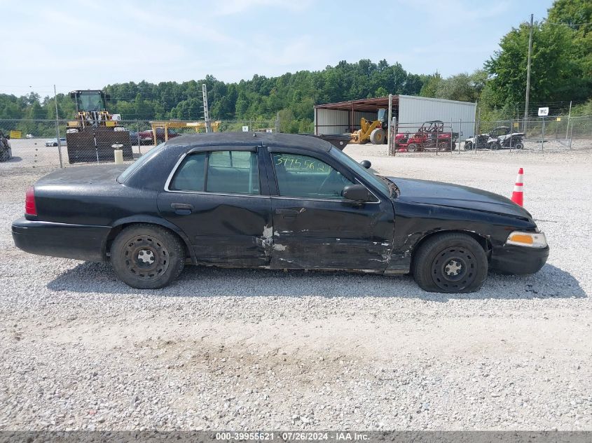 2003 Ford Crown Victoria Police VIN: 2FAFP71W13X109306 Lot: 39955621