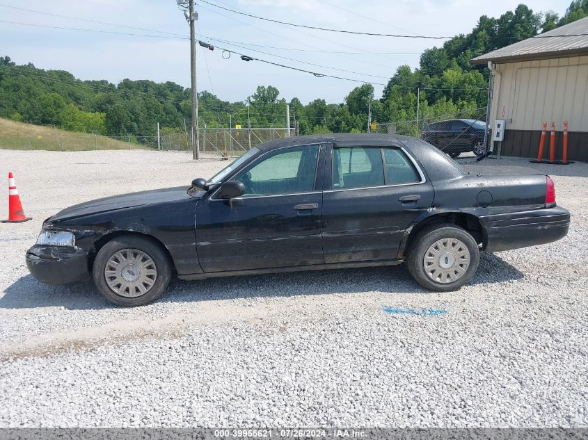 2003 Ford Crown Victoria Police VIN: 2FAFP71W13X109306 Lot: 39955621