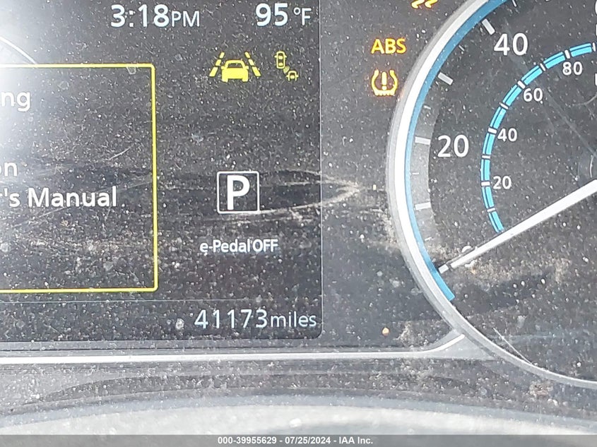 2020 NISSAN LEAF SL PLUS - 1N4BZ1DP1LC306015