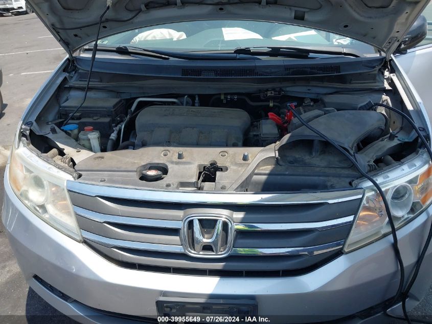 2012 Honda Odyssey Ex-L VIN: 5FNRL5H67CB029652 Lot: 39955649