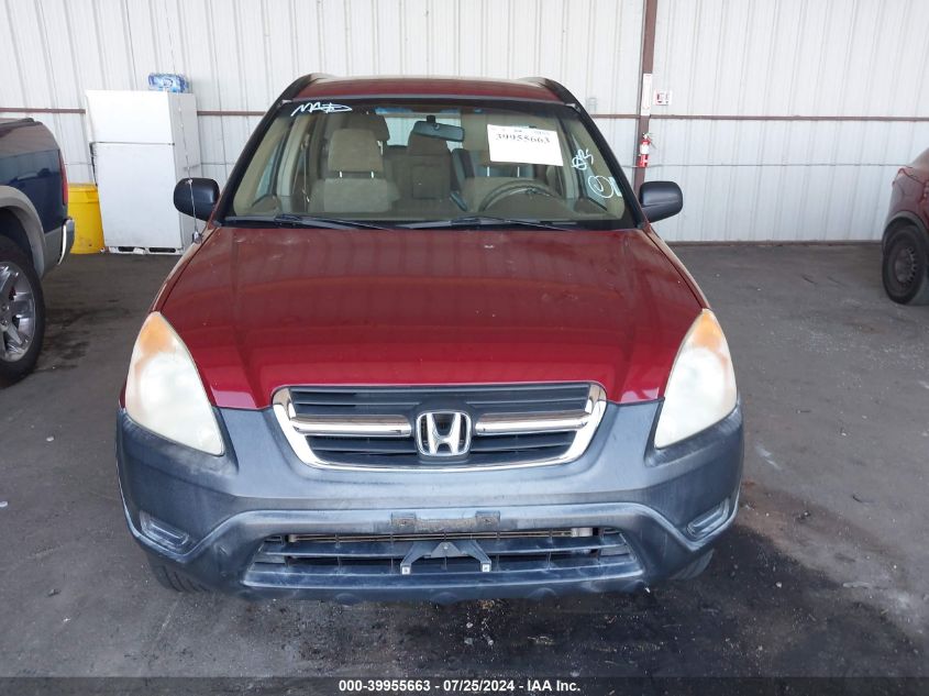 2004 Honda Cr-V Lx VIN: JHLRD68404C023291 Lot: 39955663