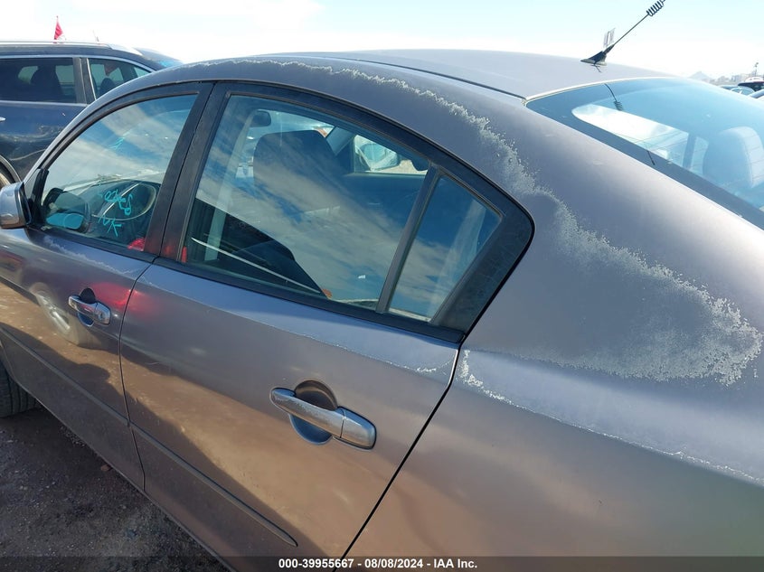 2008 Mazda Mazda3 I VIN: JM1BK12F081777536 Lot: 39955667